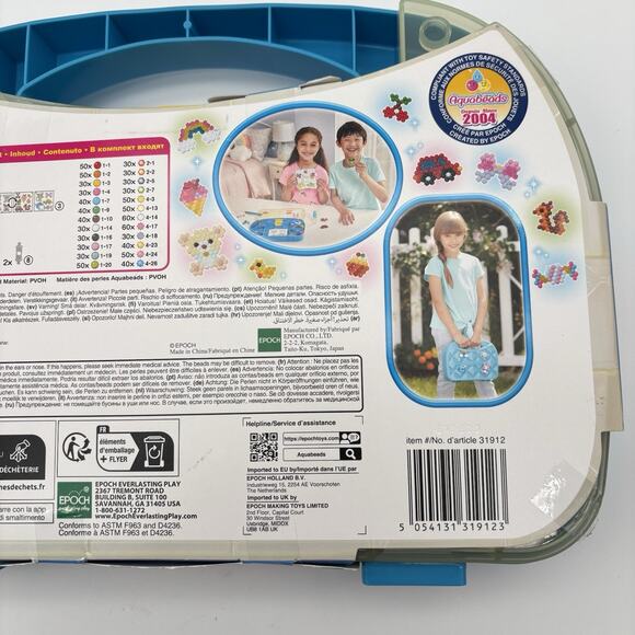 NEW Aquabeads Beginners Carry Case Craft Set Star Beads 900 Beads. Sealed. - Picture 10 of 12